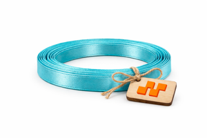 Neelkamal Industries 6mm Blue <b>Thin</b> Satin <b>Ribbon</b> 100% Polyester Shrink-Resistant Single Face Decorative Trim for Craft Gift - Product Image 6