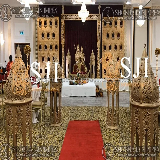 indian wedding decoration black and whote