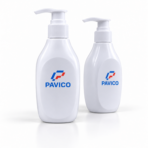 220ml Oval Cosmetic <b>Pump</b> <b>Bottle</b> 24mm Neck White Lotion <b>Shampoo</b> PET Personal Care Packaging OEM ODM Vietnam Factory Supplier - Product Image 2