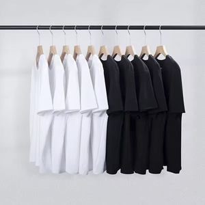 T-shirt en coton épais de qualité supérieure, coupe classique minimaliste, avec inscription sur le devant, unisexe, pour toutes les saisons - Product Image 5