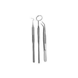 Instruments chirurgicaux professionnels Caronia, kit d'examen dentaire durable et résistant à la rouille, certifié CE ISO par Grip Surgical - Product Image 3