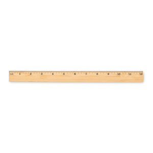 Strumento di misurazione del Baris di regola di bambù da 30 cm - Product Image 1
