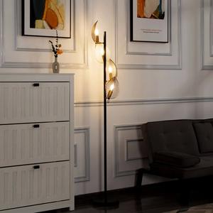 Lampe sur pied en bois de style scandinave avec une lumière douce pour une ambiance relaxante - Product Image 4