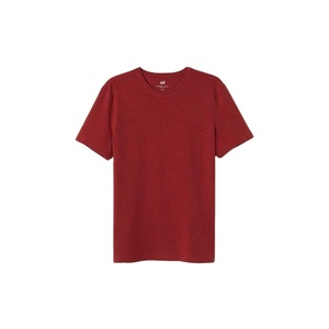 T-shirt formel tricoté sur mesure à manches courtes rouge de qualité supérieure unisexe coupe classique polyester/coton avec logo personnalisé imprimé - Product Image 1