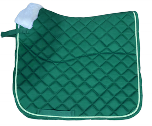 Tapis de selle de cheval personnalisés remplis de laine Accessoires de dressage occidental avec doublure en coton Doublure en fourrure personnalisée Accessoires d'équitation - Product Image 2