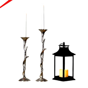 Support de Bougie Métallique de Luxe, Décoration Moderne pour Centre de Table, Mariages et Événements Festifs - Product Image 4