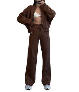 Lightweight Tracksuit Set Soft Fabric Flexible Fit for Gym Training Running Workout and Casual Use - Product Image 6