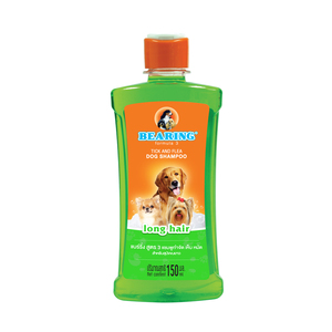 Champú Antibacteriano Profesional para Perros, Elimina Pulgas y Garrapatas, Limpieza Profunda, Piel Sensible, Pelo Largo, 150ml, Naranja - Product Image 1