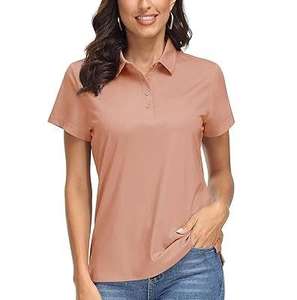 T-shirts de golf décontractés en maille Oxford pour femmes, haute qualité, respirants, séchage rapide, écologiques, pour l'été – Meilleures ventes - Product Image 1