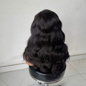 Produit phare : Perruque en cheveux humains Super Double Drawn, couleur naturelle, cheveux de luxe, précommande - Product Image 1