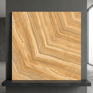 Azulejo de Porcelana Vistaar Royal con Aspecto de Mármol Líquido, Acabado Brillante, Diseño Bookmatch para Pared, 600x600mm - Product Image 3