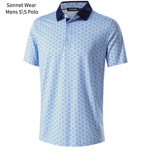 Polo imprimé décontracté pour homme - Product Image 3