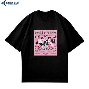 Camiseta Personalizada para Hombre, Premium, de Algodón 100%, Ecológica, de Secado Rápido, Transpirable, de Corte Holgado con Hombros Caídos, Estilo Urbano - Product Image 3