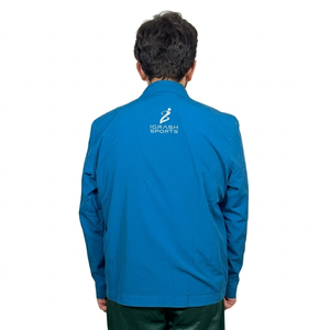 Veste de randonnée imperméable à capuche personnalisée, tissu polyester, fournisseur OEM, couleur et taille personnalisées, veste softshell pour homme - Product Image 2