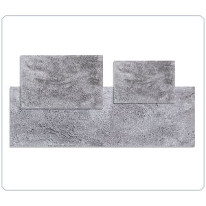 Juego de Alfombras de Baño de Lujo de 3 Piezas, Ultra Suaves, Antideslizantes y Absorbentes, Color Gris Plateado para Baño, Venta al Por Mayor - Product Image 5