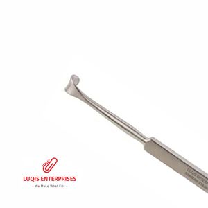 Retractor de párpados Desmarres de doble punta, instrumento quirúrgico oftálmico de acero inoxidable - Product Image 2