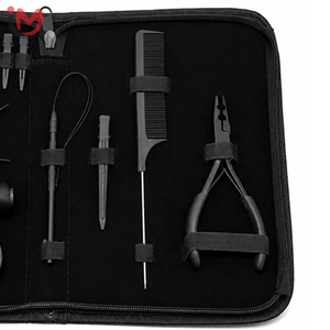 Juego de Herramientas Profesionales para Extensiones de Cabello de Alta Resistencia con Acero Inoxidable de Grado Quirúrgico para Salones, Todas las Herramientas Esenciales, Anillos Micro - Product Image 3