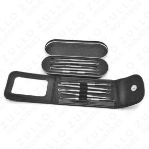 ชุดเครื่องมือสกัดสิวแบบผ่าตัด สแตนเลสสตีล ชุดดูแลผิวระดับมืออาชีพสำหรับร้านเสริมสวย - Product Image 3