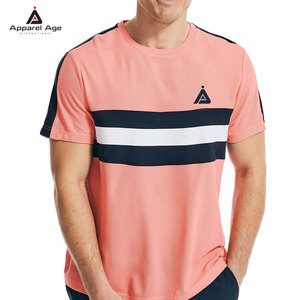 เสื้อยืดผู้ชายพิมพ์โลโก้ตามสั่งขายส่ง ผ้าฝ้าย 100% คอกลม ทรงหลวม บริการ OEM แบบกำหนดเอง เสื้อยืดสีพื้นสำหรับผู้ชาย - Product Image 1
