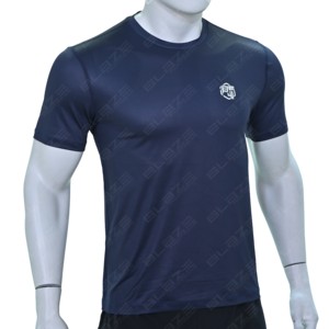 Camiseta Deportiva de Secado Rápido para Hombre con Logotipo Personalizado al por Mayor, Camiseta Transpirable que Absorbe el Sudor con Cuello Redondo - Product Image 3