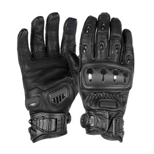 Gants de course professionnels d'été en cuir à doigts entiers avec fermeture auto-agrippante, homologués SFI, protection pour écran tactile, cyclisme et sports - Product Image 2