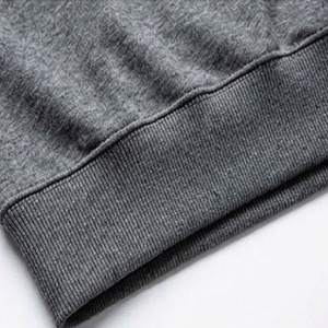 เสื้อฮู้ดดี้ OEM สำหรับฤดูหนาว ผ้าฝ้ายโพลาร์ฟลีซ 100% พิมพ์ลายด้วยความร้อน ปักลาย 3 มิติ  ตกแต่งโลโก้ที่ข้อศอก ระบายอากาศได้ดี คอกลม - Product Image 4