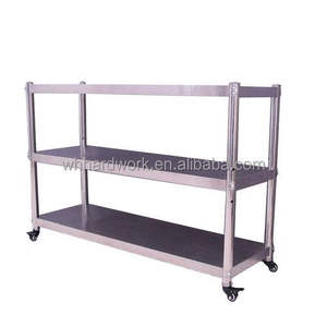 Hot Selling for Customized Three-Layer European Style Eco-Friendly Metal <b>Rack</b> Polished Multi-Purpose Kitchen Bathroom - Product Image 2