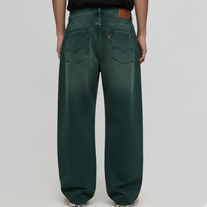 Proveedor Mayorista de Pantalones Vaqueros de Mezclilla, Jeans Ajustados de Algodón con Opciones de Bordado de Logotipo Personalizado y Etiqueta Colgante - Product Image 3