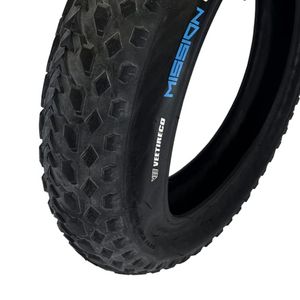 ยางจักรยาน Vee Tire Mission Command ขนาด 20x4.0 นิ้ว สำหรับจักรยานอ้วน 120TPI แบบ Tubeless Ready พับได้ ยางสำหรับจักรยานไฟฟ้า ผสมผสานวัสดุ MPC สำหรับความเร็วสูง - Product Image 6