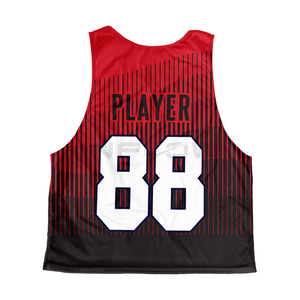 Maillot de lacrosse sportif fabriqué en usine, 100 % polyester, confortable, uniforme de football américain, pinnies - Product Image 3