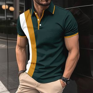เสื้อโปโลผู้ชายไซส์ใหญ่ ดีไซน์โดดเด่น รุ่นใหม่ล่าสุด แห้งเร็ว - Product Image 2