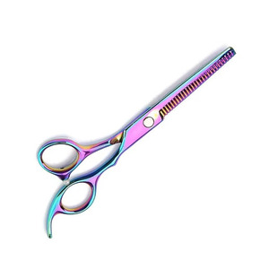 Ciseaux professionnels de coiffure en acier inoxydable de 5,5 pouces, de haute qualité, pour la coupe des cheveux, légers, fournitures de salon de coiffure - Product Image 4