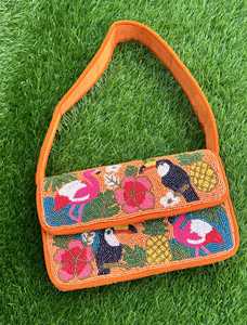 Indian Women Designer Handmade Beaded <b>Clutch</b> Messenger <b>Bags</b> Bohemian Style Evening Shopping Party <b>Bags</b> <b>Large</b> Capacity Wholesale - Product Image 6