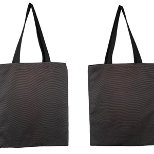 QY Portable <b>Canvas</b> Grocery Shopping Tote <b>Bag</b> Custom Printed Logo Dot Pattern <b>Large</b> Shoulder Handle Reusable Carry <b>Bag</b> for Women - Product Image 3