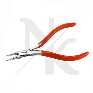 คีมปากกลมขนาดเล็ก NK-8059 ยี่ห้อ Nafko Industry ประสิทธิภาพสูง 130 มม. ทำจากสแตนเลส อุปกรณ์สำหรับงานจิวเวลรี่ งานประดับลูกปัด - Product Image 3