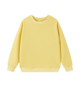 Sudadera de Felpa Personalizada para Mujer, Corte Regular, Cuello Redondo, Color Albaricoque, Cómoda, al por Mayor, Marcas de Boutique, EE. UU., Reino Unido, Europa, OEM - Product Image 2