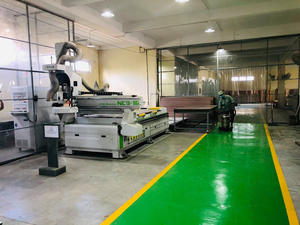 Puerta de Madera Sólida con Núcleo de MDF, Popular, Venta al por Mayor de Fábrica, Puerta Interior de Madera para Dormitorios, Puertas Interiores de Empujar y Tirar para Casas - Product Image 6