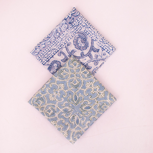 Craftjaipur Block Printed Cotton Bandanas Handcrafted Indian Textile Art Assorted Colors Boho Chic <b>Head</b> Scarf Eco-Friendly <b>Wraps</b> - Product Image 2