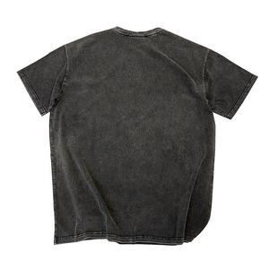 T-shirts pour hommes délavés à l'acide faciles à porter, vente en gros, t-shirts personnalisés délavés à l'acide, t-shirts vintage 100% coton - Product Image 3