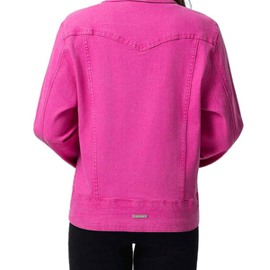 High Quality Women's Eco-Friendly <b>Lightweight</b> <b>Denim</b> <b>Jacket</b> New Style Casual Trendy Winter Comfortable 100% Cotton OEM - Product Image 4