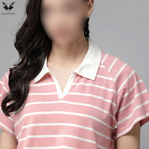 Camisetas Polo Lisas para Mujer OEM, Alta Calidad, 100% Algodón, Transpirables, Manga Corta, Casuales de Verano - Product Image 4