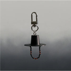 [Goyu] Ethnic Traditional Gat <b>Hat</b> Keychain Charm Pendant Plastic Accessory Minimal Design Souvenir Style Gift <b>Box</b> - Product Image 4