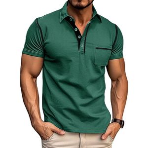 Polo de Diseño Sólido y Resistente para Hombre, Colección de Verano, Polo Básico Importado, Polo Liso en Tallas Grandes, Venta al Por Mayor - Product Image 2