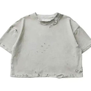 Camiseta Oversize Corta y Holgada con Estampado, Transpirable, de Lona, con Protección UV, para Hombre y Mujer, Nueva Colección 2026 - Product Image 2