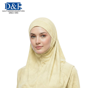 Voile de sport croisé malaisien OEM, best-seller, pour femmes musulmanes, décontracté, pour le fitness, modeste, athlétique, séchage rapide - Product Image 4