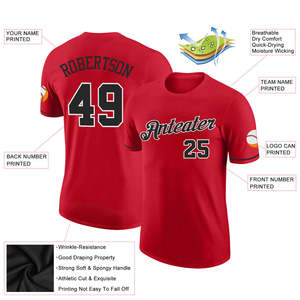 Camisetas de Béisbol Personalizadas al por Mayor, Uniformes de Béisbol para Adultos, Ropa Deportiva para Hombre, Camisetas de Malla para Hombre - Product Image 2