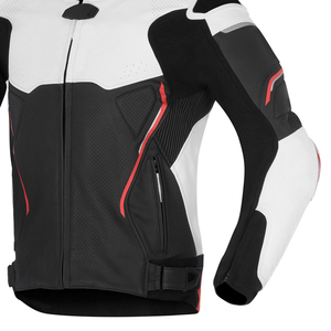 Veste de moto en cuir pour homme, veste de motard de qualité supérieure, vêtements de protection professionnels pour la course, vêtements personnalisés OEM - Product Image 6