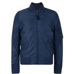 Winter <b>Men's</b> Customizable <b>Canvas</b> Stand Collar Front Logo High Quality Zipper Bomber <b>Jacket</b>-Hot Sale best <b>for</b> OEM services - Product Image 1