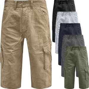 Pantalones Cargo Casuales para Hombre, Diseño Moderno, 3/4, Color Oscuro, MOQ Bajo, Precio Económico, Personaliza con tu Propio Logotipo, Lona de Algodón Premium - Product Image 2