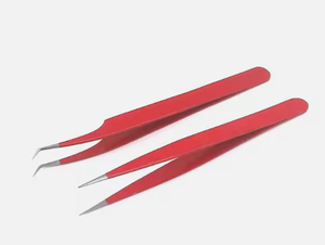 Pince à cils de haute qualité avec pointe fine de précision, outil professionnel pour extensions de cils, pour salon et usage domestique - Product Image 6